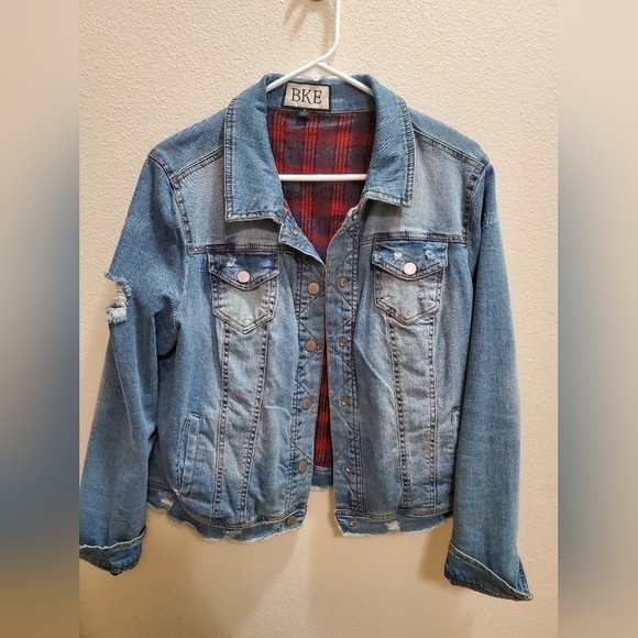 Buckle Jean/Plaid Jacket - Picture 1 of 16